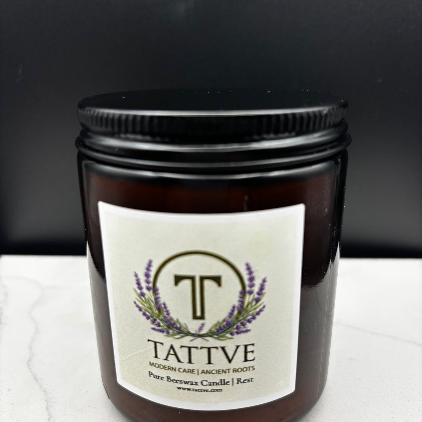 Pure Beeswax Candle : Rest Collection