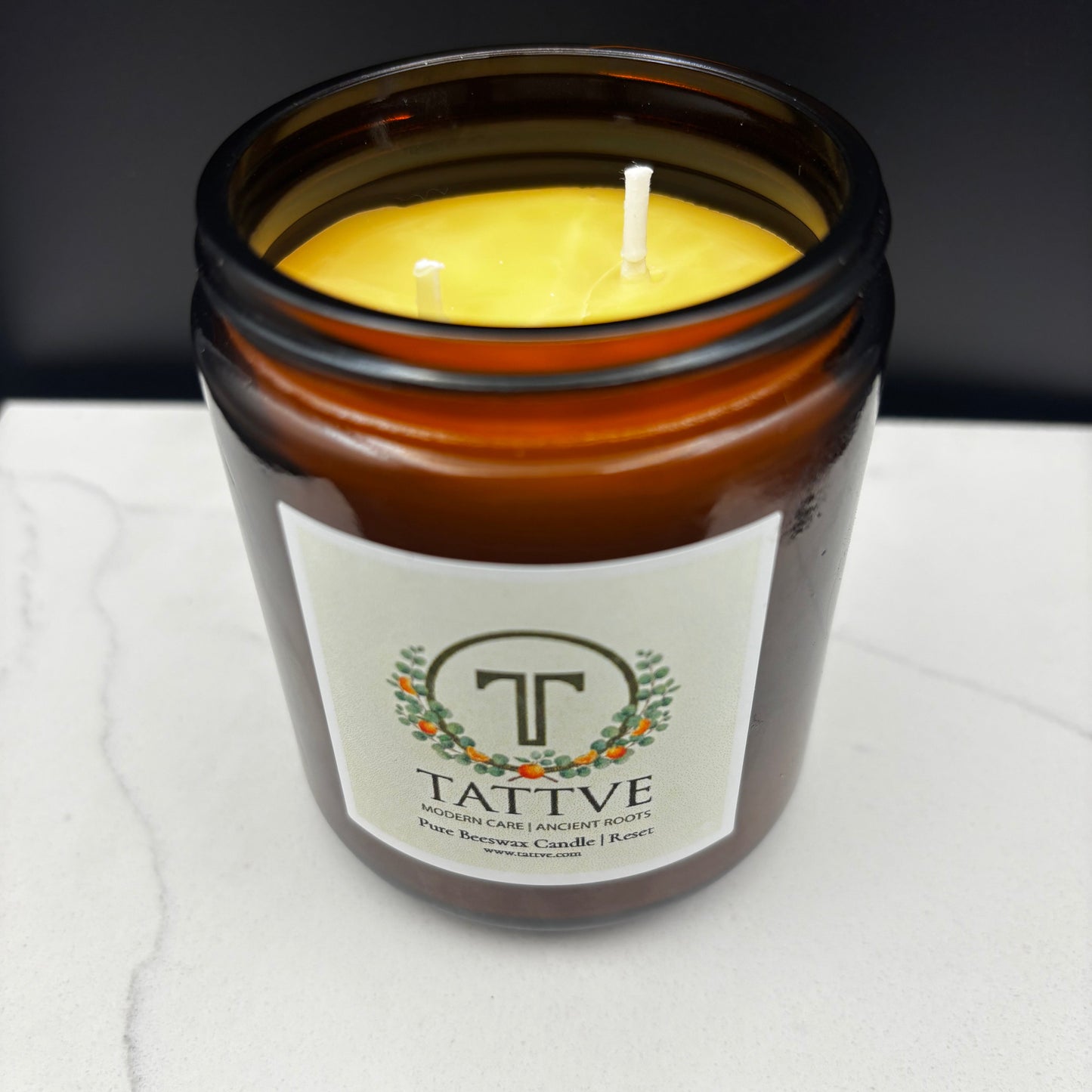 Pure Beeswax Candle : Reset Collection
